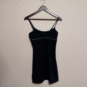 Altar'd State Black Dress w Rhinestone band